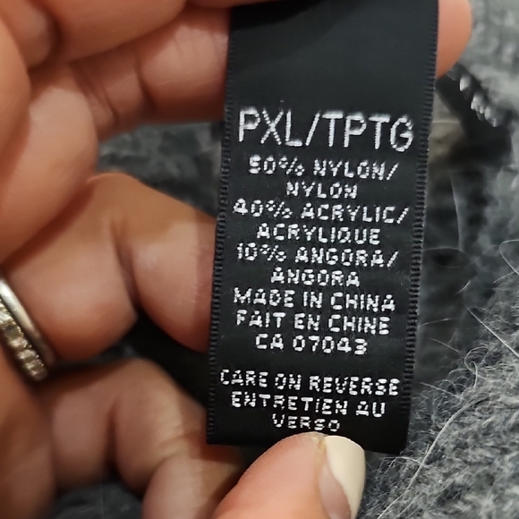 Sarah Spencer Charcoal Knit Sweater - Picture 3 of 6